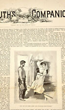 1897 The Youth Companion Magazine Newspaper Vintage Antique Ads picture