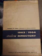 University of Illinois Student Directory 1963/1964 picture