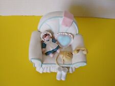 Vintage George Good Co Chair MUSIC BOX Doll Phone Diary In Chair Rotates picture