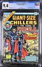 GIANT-SIZE CHILLERS #1 - CGC 9.4 - WP - NM - 1ST LILITH  DRACULAS DAUGHTER picture
