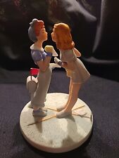 1988 Gorham Limited Ed Norman Rockwell Porcelain Figurine CONFRONTATION picture