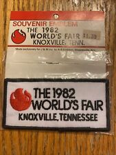 Vtg 1982 WORLD’S FAIR Knoxville Tennessee Patch picture
