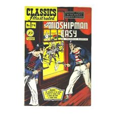 Classics Illustrated (1941 series) #74 HRN #75 in F cond. Gilberton comics [u' picture