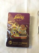 *RARE*Limited Edition 2016 ROSE PARADE Los Angeles Lakers Commemorative Pin, New picture