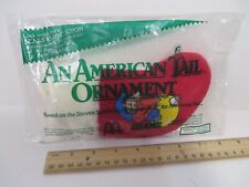 McDonalds Sears An American Tail Christmas Stocking Ornament Vintage 1986 New picture