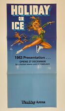 Holiday On Ice 1983 Wembley Arena Window Poster - GC picture