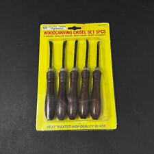 Central Forge Woodcarving Chisel Set 5 pcs Wood Carving Made in Japan picture