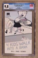 4 Kids Walk Into a Bank #1 Menard ECCC Variant CGC 9.8 2016 1392240022 picture