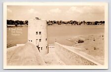 c1940s~Fort Henry~West Ditch~Kingston Ontario Canada~Vintage RPPC Photo Postcard picture