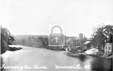 Farmington River Unionville Connecticut CT Reprint Postcard picture