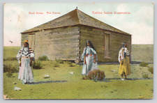 North Yakima Washington Indian Reservation Posted 1909 Divided Back Postcard picture