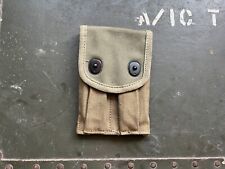 USGI WWI NOS Magazine Pouch for M1911 45 ACP 1918 dated original (R.H. LONG) picture