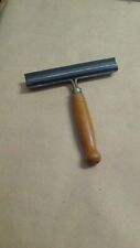 Vintage Inter City MFG. CO.? Detroit MI Wood Handle Tool Squeegee Window Cleaner picture