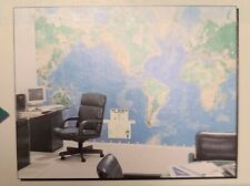 Wall Mural World Map by Environmental Graphics picture