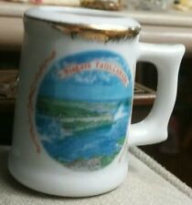 Vintage ceramic miniature mug stein SOUVENIR OF NIAGARA FALLS picture