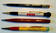 Vintage Advertising Mechanical Pencils  Red point 8 Ball Scripto Lot of 4 picture