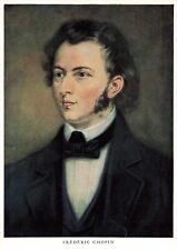 Postcard Frederic Chopin Polish Composer Pianist Wrote Solo Piano 1810-1849 #2 picture