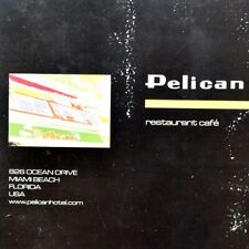 Vintage 1999 Pelican Hotel Restaurant Menu 826 Ocean Drive Miami Beach Florida picture