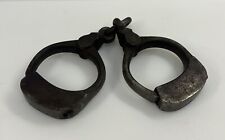 Antique Iron Hand Cuffs 1882 picture
