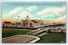 Ventnor City NJ Municipal Pier Postcard Adjacent To Atlantic City    pc11 picture