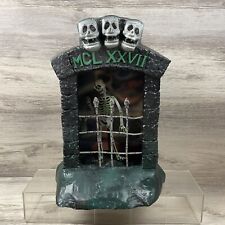 Vintage Halloween Spooky Rappin’ Crypt Skeleton Great American Fun Corp (2) picture
