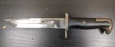 Vintage Kutmaster Combat Fighting Knife Bayonet Style (No Sheath) OK Condition picture