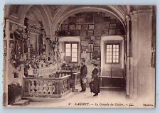 Laghet France Postcard Interior of The Cloister Chapel c1910 Oilette Tuck Art picture
