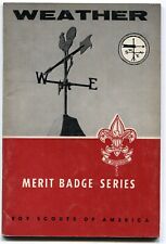 BSA Merit Badge Book: WEATHER c.1965 p.1966 -3274 10M566- picture