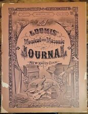 1898 Loomis - Musical & Masonic Journal - New Haven Ct. (C.M.Loomis) picture