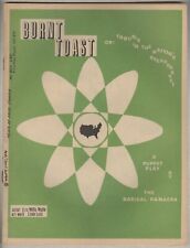 Burnt Toast VG 1976 – Peace of Cake Comics – The Radical Panacea picture