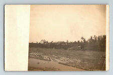 a12  Postcard RPPC Farm in Timberland Wisconsin 415a picture