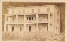 Falls Hotel Falls Wyoming County Pennsylvania PA 1910 Real Photo RPPC picture