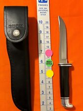 BUCK 105 PATHFINDER KNIFE 3 LINE STAMP 1972 - 1986 W/ SHEATH MADE USA picture