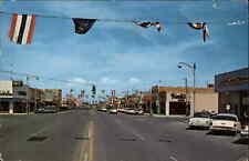 Hobbs New Mexico NM Street Scene Cars 1950s-60s Postcard picture