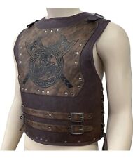HiiFeuer Viking Warrior PURE  Leather Chest Armor picture