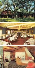 3~Postcards Rockton IL Illinois WAGON WHEEL LODGE Dining & Bridal Suite~Swan Bed picture