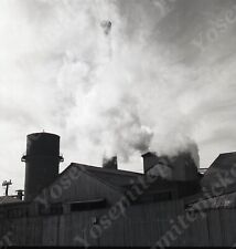 a16 Original Negative 1967  Seattle WA Mill Stack / Smoke 141a picture