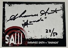 Saw 2019 Fright Rags Trading Card Autographed Shawnee Smith As Amanda #22/50 picture
