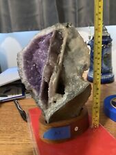 Amethyst with Wooden Pedestal picture