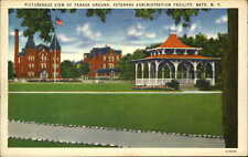 Parade Ground at Veterans Administration Facility Bath New York NY gazebo 1930s picture