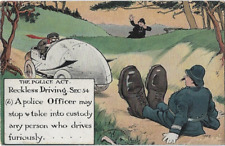 PENNSBURG, PA.~THE POLICE ACT~RECKLESS DRIVING SEC 54~REO SERIES~1907 picture