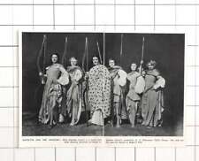 1933 Mary Sheridan, As Hippolyta , And Her Amazons, Open Air Regents Park picture