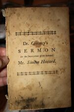 Dr. Chauncy's Sermon at the ordination of Reverand Simeon Howard Boston 1767 picture