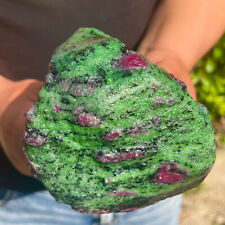 3.43LB Natural green Ruby zoisite (anylite) crystal Chakra Healing Energy A324 picture