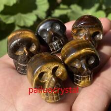 Wholesale Natural Mixed Skull Quartz Crystal Skull Pendant Reiki Healing Gem 1