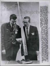 1958 Press Photo Eugene Root GM of Lockheed Missile Division - nea31370 picture
