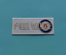 Rock Music Sew / Iron On Embroidered Patch:- Paul Weller picture