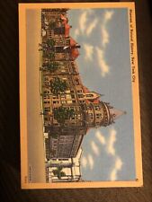 Museum Of Natural History New York City 1940s Vintage Linen Postcard picture