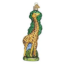 Old World Christmas Ornaments Giraffe Glass Blown Ornaments for Christmas Tree  picture