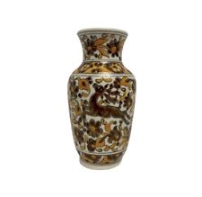 Vintage Neofitoy Keramik Hand Made Fauraki Rodos 6.5” Vase See Chip picture
